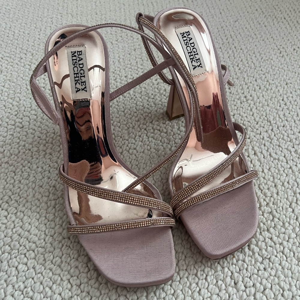 Badgley Mischka Women's Rose Strappy Heels